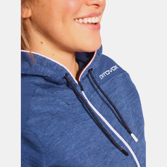 Fleece-Jacken MERINO TERRY HOODY W