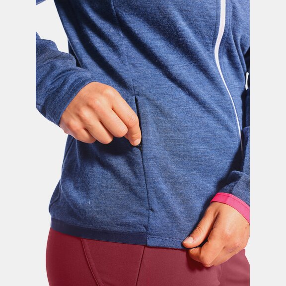 Fleece-Jacken MERINO TERRY HOODY W