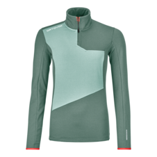 Pullover FLEECE LIGHT ZIP NECK W