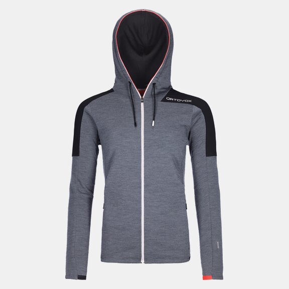 Fleece-Jacken MERINO TERRY HOODY W