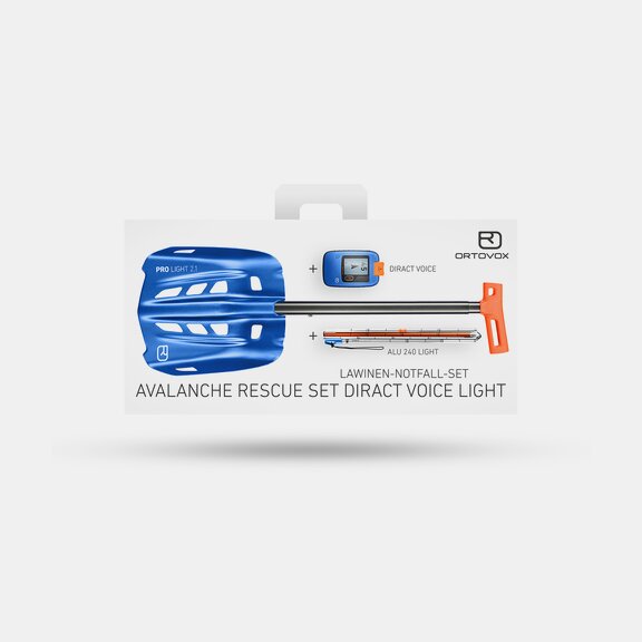 Avalanche transceiver sets RESCUE SET DIRACT VOICE LIGHT