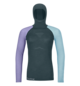 Base Layer long 120 COMP LIGHT HOODY W Blue