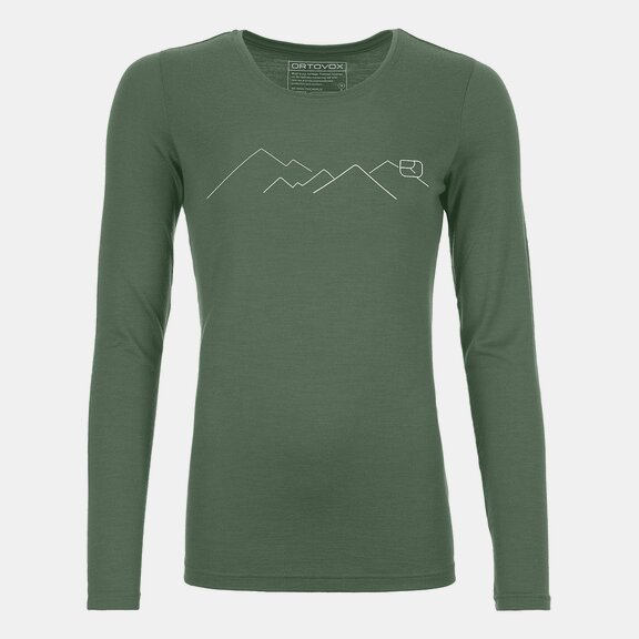 Longsleeves 185 MERINO MOUNTAIN LONG SLEEVE W