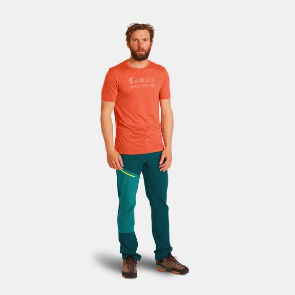 T-Shirts 120 COOL TEC WOOL WASH TS M