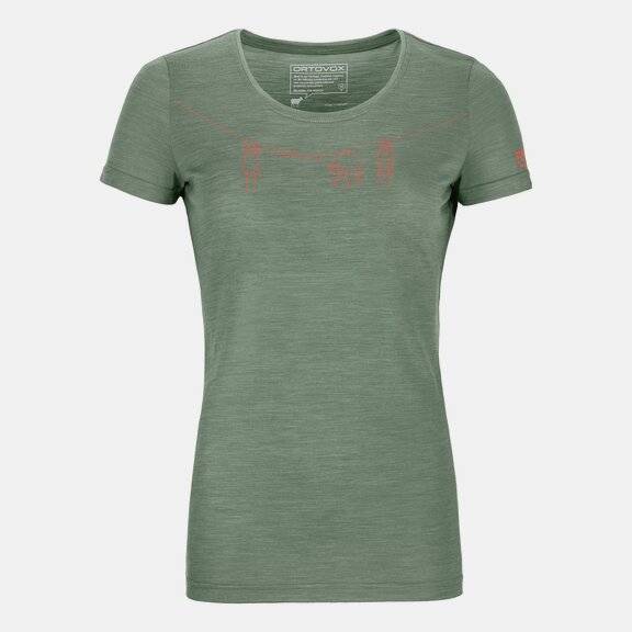 T-Shirts 120 COOL TEC WOOL WASH TS W