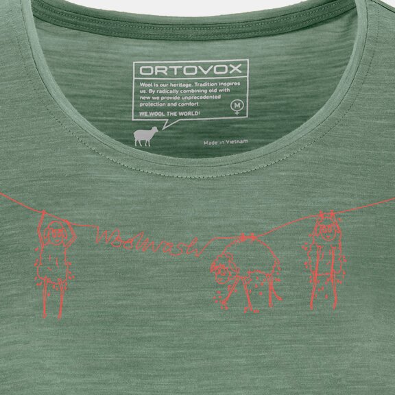 T-Shirts 120 COOL TEC WOOL WASH TS W