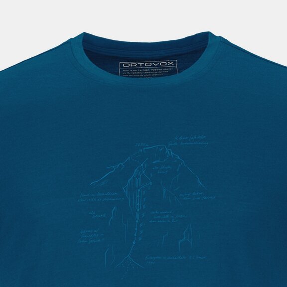 T-Shirts 120 TEC LAFATSCHER TOPO TS M