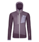Hoodies FLEECE GRID HOODY W Purple