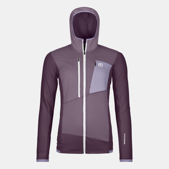Hoodies FLEECE GRID HOODY W