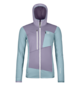 Hoodies FLEECE GRID HOODY W Gray