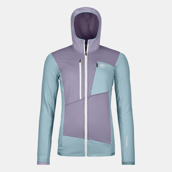 Hoodies FLEECE GRID HOODY W