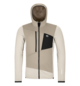 Hoodies FLEECE GRID HOODY M Weiß
