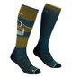 Socks FREERIDE LONG SOCKS M brown
