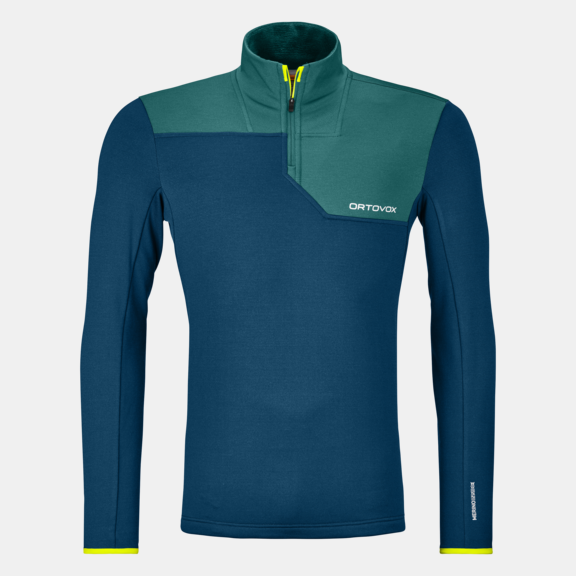 Pullover FLEECE LIGHT ZIP NECK M