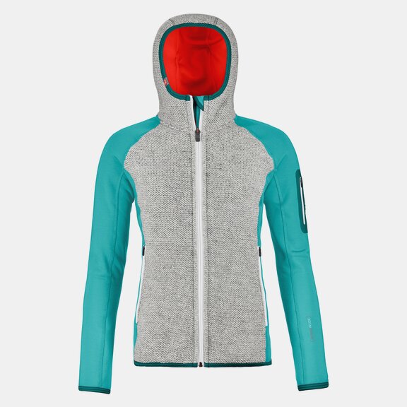 Hoodies FLEECE PLUS CLASSIC KNIT HOODY W