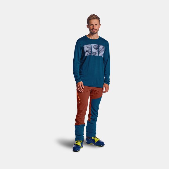 Longsleeves 185 MERINO SHAPE PIC LS M