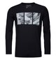 Longsleeves 185 MERINO SHAPE PIC LS M Black