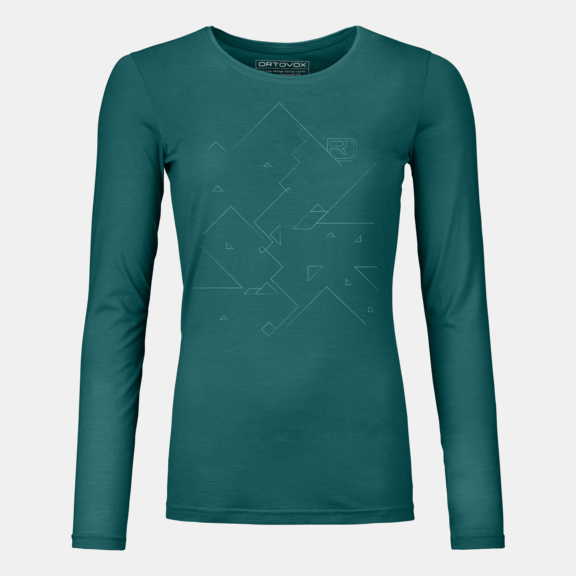 Manches longues 185 MERINO TANGRAM LS W