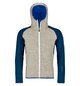 Hoodies FLEECE PLUS CLASSIC KNIT HOODY M Blu