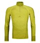 Base Layer long 230 COMPETITION ZIP NECK M yellow