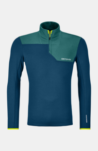 Pullover FLEECE LIGHT ZIP NECK M