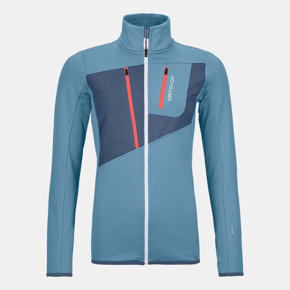 Vestes en polaire FLEECE GRID JACKET W