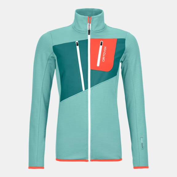 Vestes en polaire FLEECE GRID JACKET W