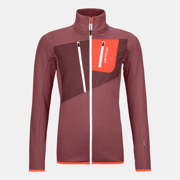 Vestes en polaire FLEECE GRID JACKET W