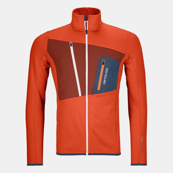Fleece Jackets FLEECE GRID JACKET M