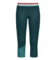 3/4 Base Layer Pants FLEECE LIGHT SHORT PANTS W Green