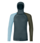 Langarm Baselayer 120 COMP LIGHT HOODY M Blau
