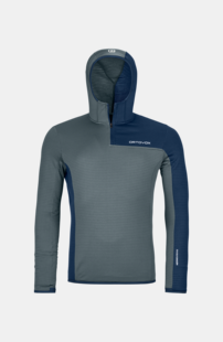 Pullover FLEECE LIGHT GRID ZN HOODY M