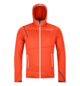 Hoodies FLEECE LIGHT HOODY M orange