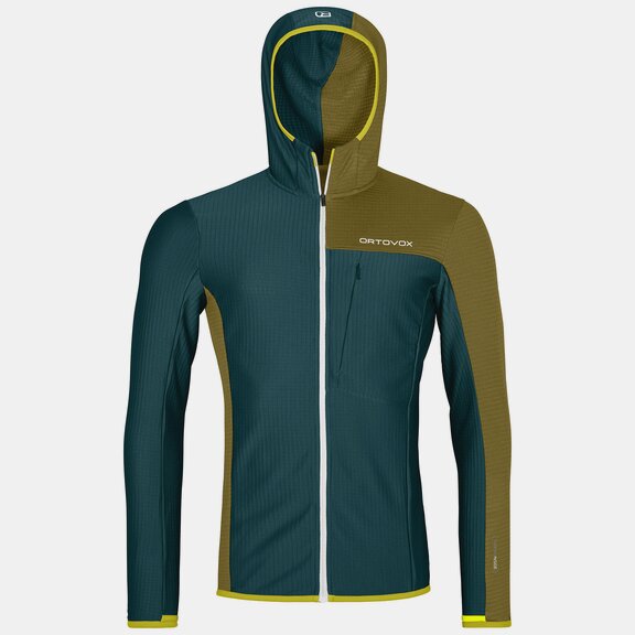 Hoodies FLEECE LIGHT GRID HOODED JKT M