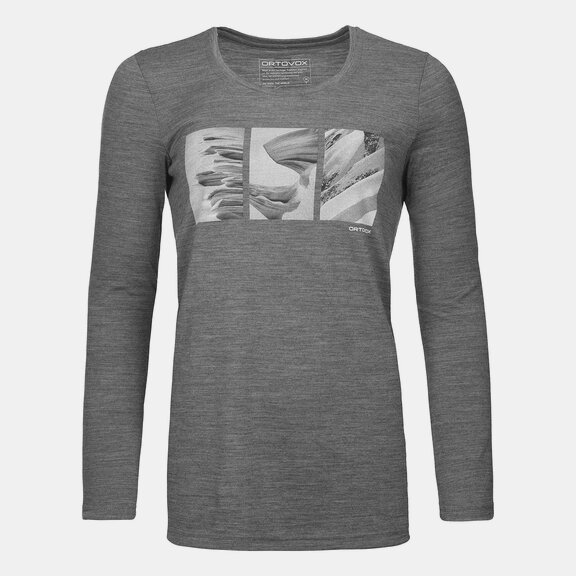 Longsleeves 185 MERINO SHAPE PIC LS W