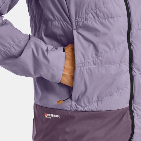 Insulating Jackets SWISSWOOL PIZ DUAN JACKET W