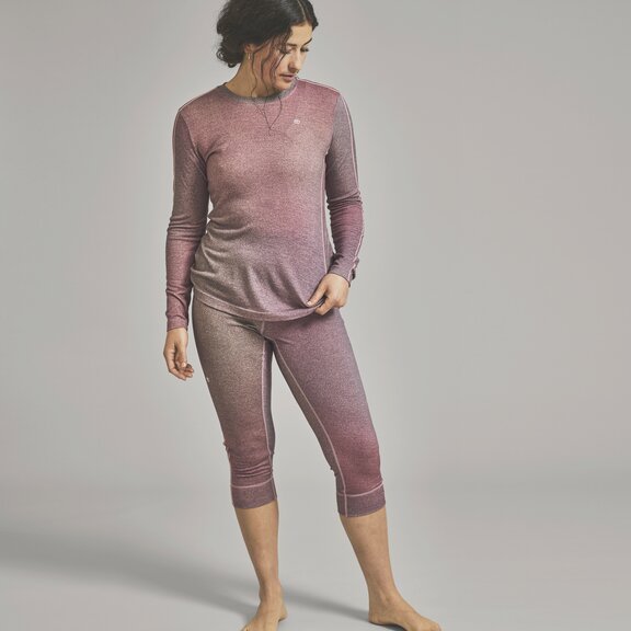 Langarm Baselayer 185 ROCK'N'WOOL PRINT LS W