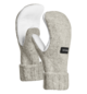 Gloves CLASSIC WOOL MITTEN LEATHER Gray