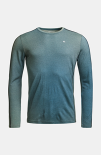 Langarm Baselayer 185 ROCK'N'WOOL PRINT LS M