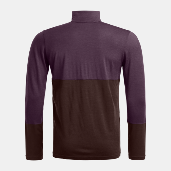 Base Layer long 185 ROCK'N'WOOL ZIP NECK M