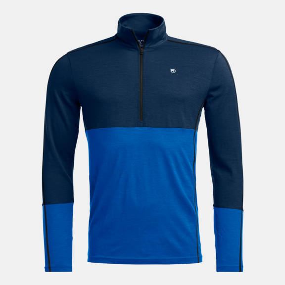 Base Layer long 185 ROCK'N'WOOL ZIP NECK M