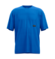 T-Shirts 185 MERINO PATCH TS M Blue