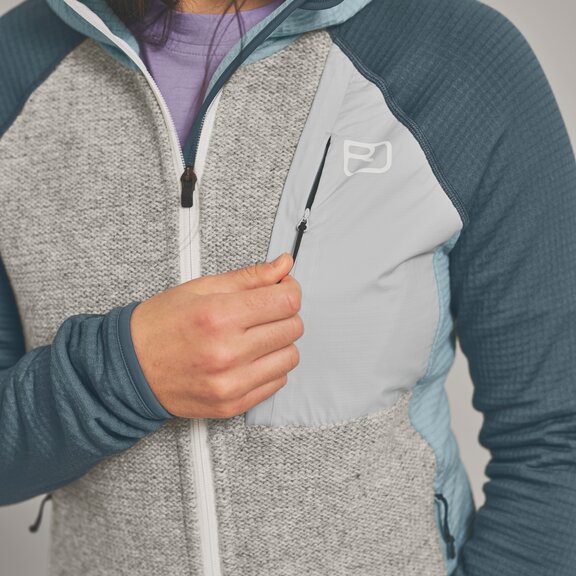 Hoodies FLEECE GP CLASSIC KNIT HOODY W