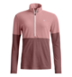 Base Layer long 185 ROCK'N'WOOL ZIP NECK W pink