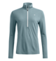 Base Layer long 185 ROCK'N'WOOL ZIP NECK W Blue