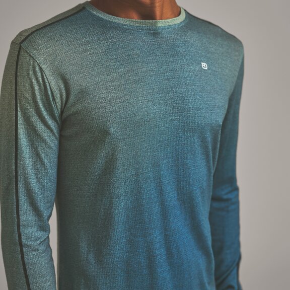 Base Layer long 185 ROCK'N'WOOL PRINT LS M