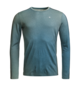 Base Layer long 185 ROCK'N'WOOL PRINT LS M Green
