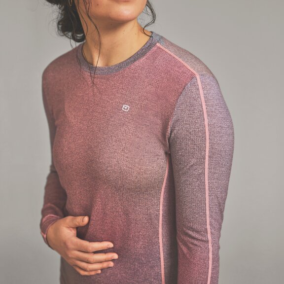 Base Layer long 185 ROCK'N'WOOL PRINT LS W
