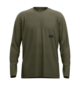 Longsleeves 185 MERINO PATCH LS M Green