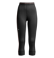 3/4 Baselayer Hosen 185 ROCK’N’WOOL SHORT PANTS W Schwarz